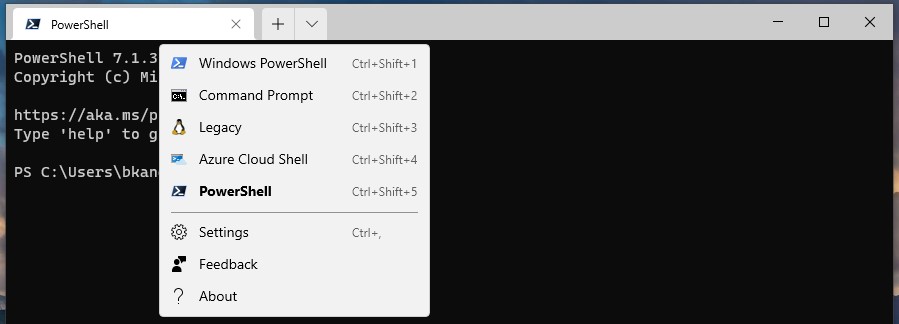 windows_terminal_sitecore_development_menu
