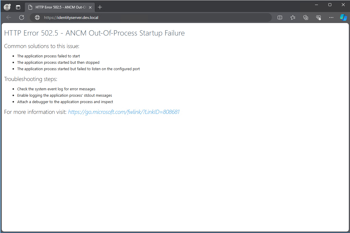 Sitecore Identity Server 6 Upgrade Issue and Fix