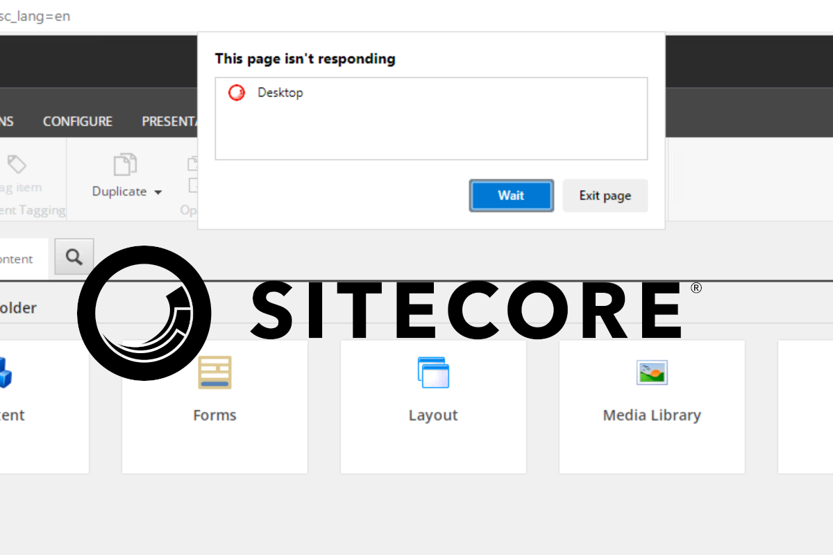 Sitecore Content Tree Search Slow and Freezes