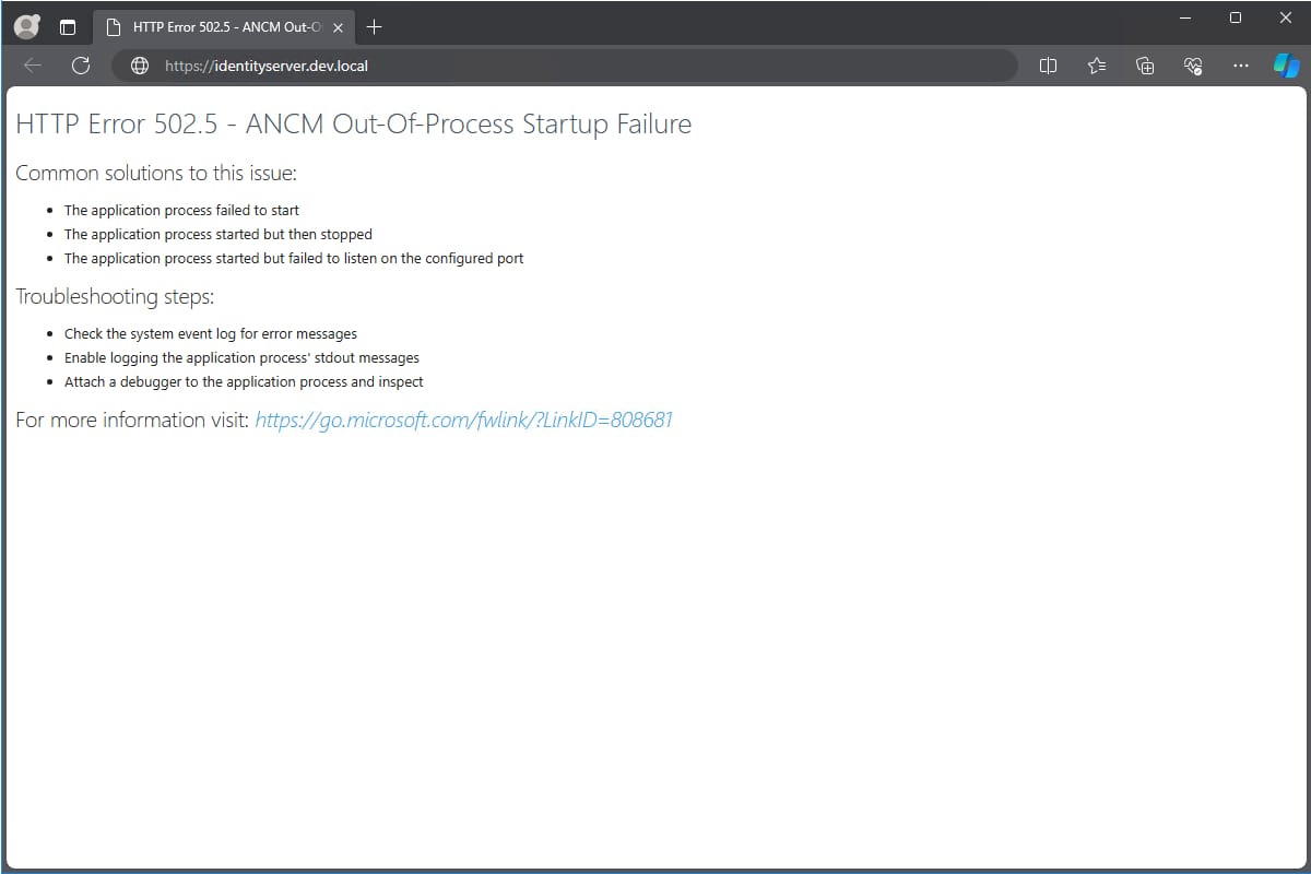 Sitecore Identity Server 6 Upgrade Issue and Fix