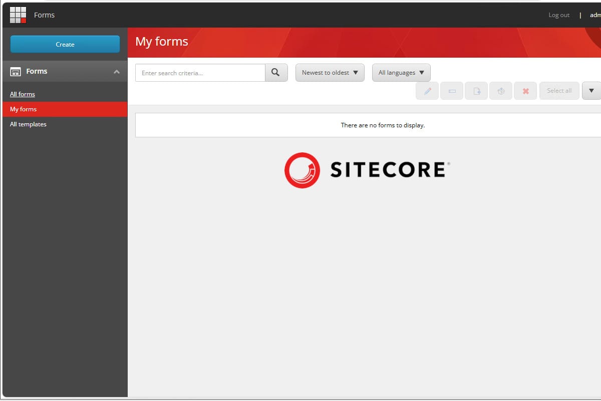 Sitecore Forms Not Loading: "undefined field is_template" Solr Error