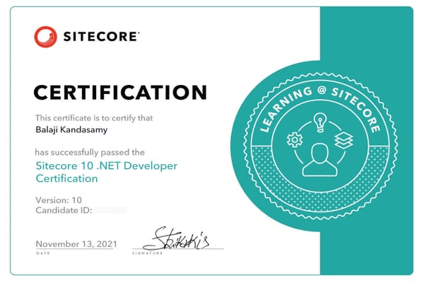 Sitecore 10 Certification Tips and Tricks