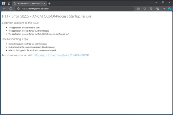 Sitecore Identity Server 6 Upgrade Issue and Fix